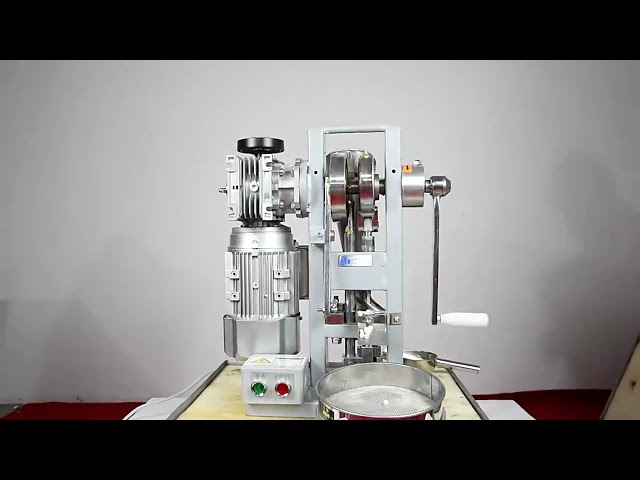Vídeo relacionado con Prensa manual para tabletas, prensa para tabletas, 0-2000 piezas/hora, grosor ajustable de 0 a 6 mm, para uso doméstico, para cocina.