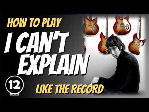 I Can't Explain - The Who | Guitar Lesson