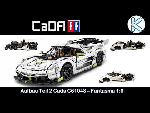 Technikmonster im Aufbau Teil 2! Cada C61048w Fantasma Koenigsegg Jesko by Dugald Cameron