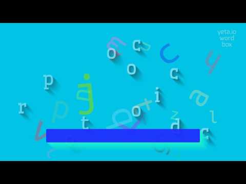 HOW TO PRONOUNCE PROTOCOCCOID? #protococcoid