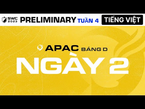 [Tiếng Việt] SWC2023 Vòng Loại Khu Vực Châu Á - Thái Bình Dương - Bảng D Ngày 2 | Summoners War