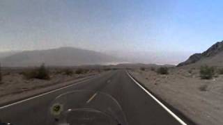 preview picture of video 'Death Valley ride from Beatty NV Apr 2011'