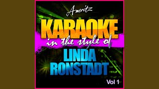 It's So Easy (In the Style of Linda Ronstadt) (Karaoke Version)