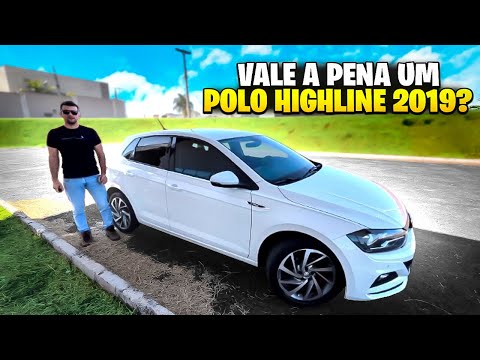 Vale a pena um Volkswagen Polo Highline 2019? Vou contar tudo pra vocês nesse review!