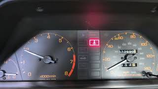 1985 Honda CRX Si - Cold Start (Window Closed)