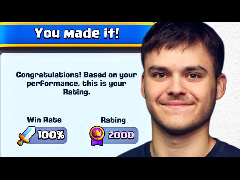 I Got a 100% WIN Rate with this NEW Broken Deck