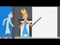 Dessa Vs Bunny Stick Nodes Animation