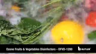 Ozone Fruit & Vegetable Disinfectors