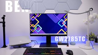 BenQ 1080P 27" Eye Care Monitor GW2785TC Review | Affordable USB C Monitor