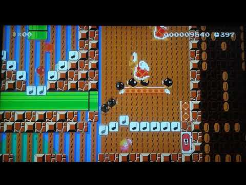 Peach vs the Giant Winged Koopas ~ by Jeanbatman ~ Super Mario Maker Gameplay