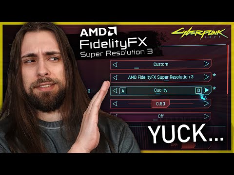 AMD FSR 3 Frame Generation FINALLY arrives to Cyberpunk 2077!! But it sucks...