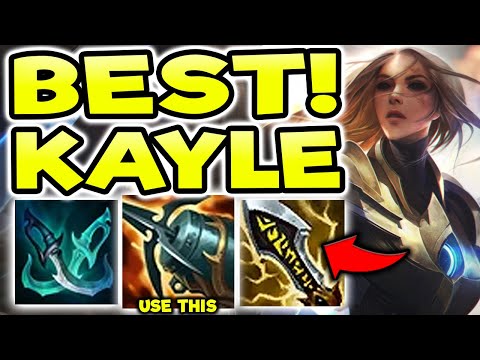 KAYLE TOP AD 100% ERASES ALL TOPLANERS (YOU MUST USE THIS) - KAYLE GAMEPLAY! (Season 11 Kayle Guide)