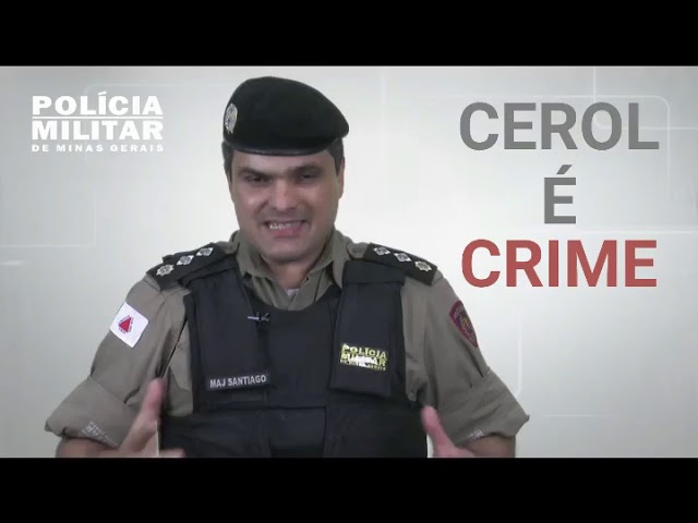 PM alerta: Cerol é crime