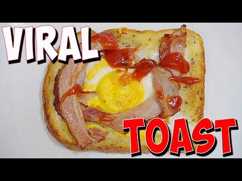 Air Fryer Bacon and Egg Toast in 10 mins, A viral recipe we have all been making for years!