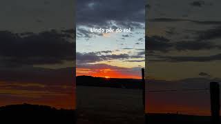 Lindo pôr do sol #viralvideo #shorts