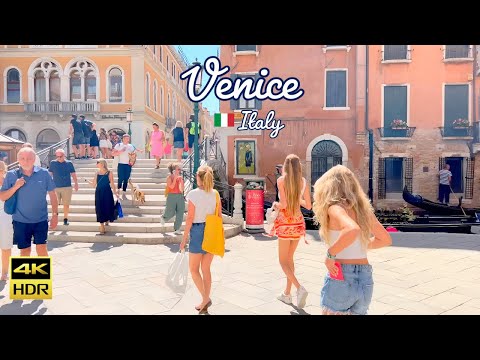 Venice Italy 🇮🇹 - The Floating City - 4k HDR 60fps Walking Tour (▶238min)
