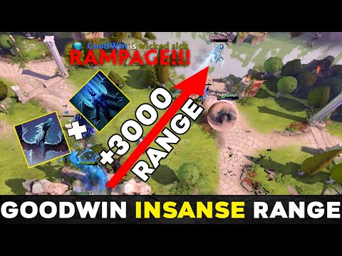 GoodWIN 3000+ Attack Range Broken Combo - Is this still Dota 2?!