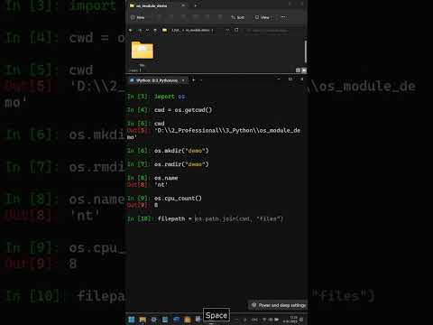 Python OS Module | All important Methods
