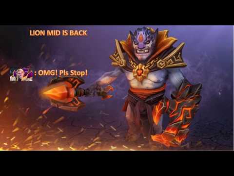 LION MID IS BACK! EVERYDAYSEA  Dota2 Highlights. How to lion mid!