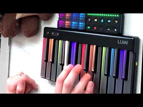 Testing out Roli Lumi and blocks with Les Barricades Mystérieuses
