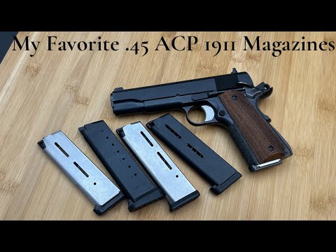 My Favorite .45 ACP 1911 Magazines (Wilson Combat, Mec-Gar)