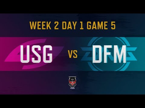 USG vs DFM｜LJL 2019 Spring Split Week 2 Day 1 Game 5