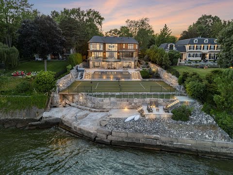 Inside a $15M Waterfront Estate | Burlington Ontario | FOR SALE
