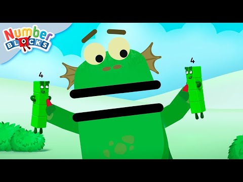 C'est Blockzilla! 🦖 | Apprendre à Compter | Épisodes complets | Numberblocks Français ​