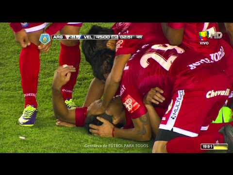 Gol de Barzola. Argentinos 2 - Velez 1 | Torneo Final 2014 - Fecha 13