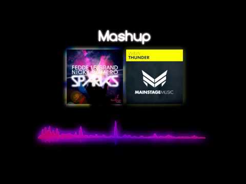 W&W vs Fedde le Grand & Nicky Romero & Matthew Koma - Sparks Thunder (Mashup)