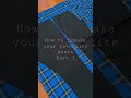 How to remake pants| how to copy your favorite pants| fashion design tips #fashion