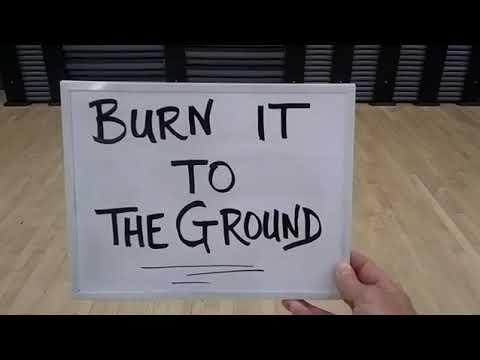 BURN IT TO THE GROUND  -- Line Dance Lesson