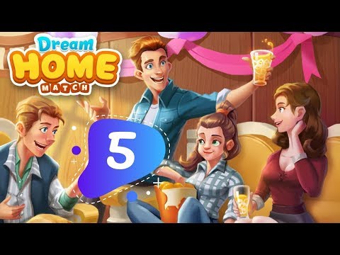 Dream Home Match Day 5 - Living Room 4 - Gameplay Walkthrough