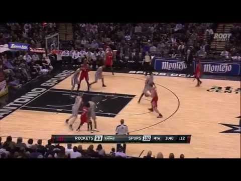 Donatas Motiejunas Highlights vs Spurs (2014.12.28)