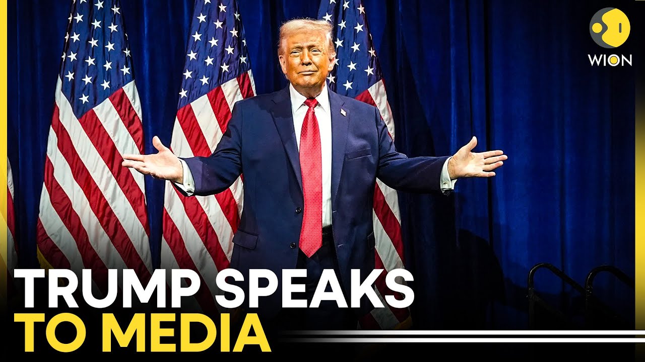 Trump Arrives at Joint Base Andrews After Michigan Trip, Speaks to Media | WION