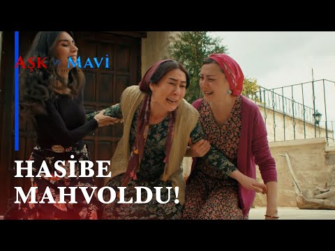 Hasibe Cemal yüzünden ağlama krizi geçiriyor - Aşk ve Mavi 69. Bölüm