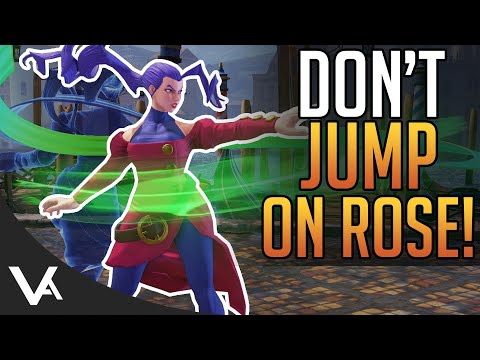 Rose Big Damage VT2 Anti-Air Combos! Tech Guide For Street Fighter 5 Spring Update