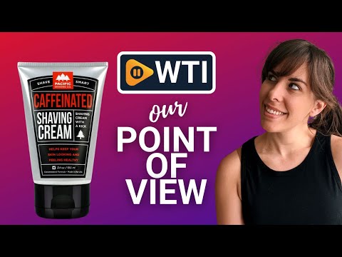 Pacific Shaving Company Caffeinated Shaving Cream - Shea Butter + Spearmint Antioxidant Shaving Cream with Caffeine - Clean Formula for Hydrating - WTI product video review