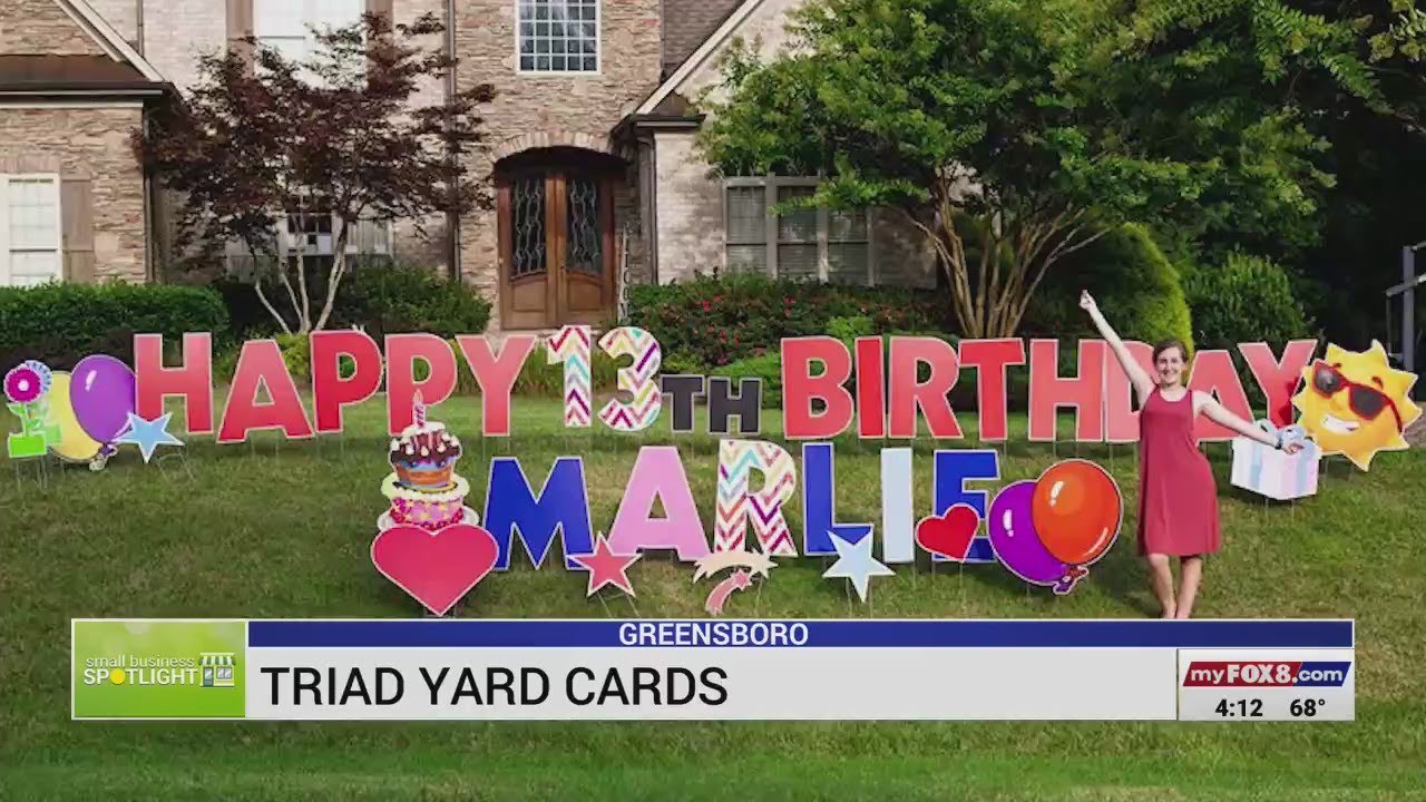 Small Business Spotlight: Triad Yard Cards