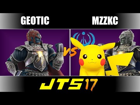 JTS 17 geotic (Ganondorf) vs AoH|Mzzkc (Ganondorf, Pikachu) Winners Round 2