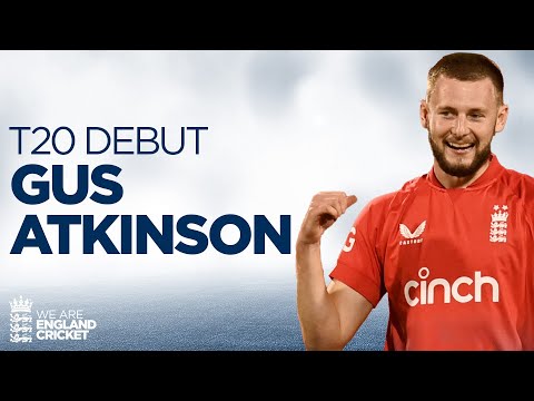 ✨ Best Men's T20 Figures on Debut! | Gus Atkinson Shines with 4-20