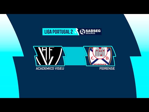 🔴Académico de Viseu FC 🆚 CD Feirense 🇵🇹 Liga 2 🇵🇹 📔3ªJornada📔 Em Direto⚽️