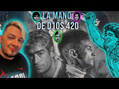 LA MANO DE D10S 420 - RODRIGO X L-GANTE (HOMENAJE AL D1EG0 Y AL POTRO) REACCION