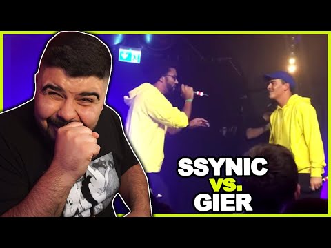 Dieses Battle ist PURE UNTERHALTUNG! 🤣 SSYNIC VS. GIER Erstes Autotune RapBattle | REACTION