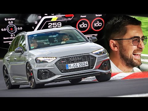 NO AUDISTEER, EPIC Handling: AUDI RS 4 Competition Plus // Nürburgring