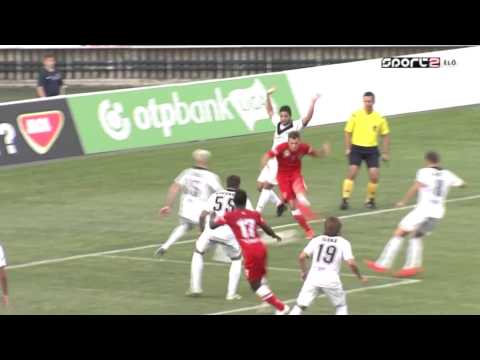 Orosz Márk gólja a Dunaújváros - Lombard Pápa Termál FC mérkőzésen