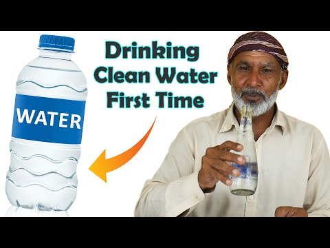 Tribal People Drink Clean Water for the First Time