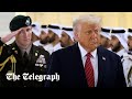 In Full Donald Trump Delivers Bilateral Statement In Qatar