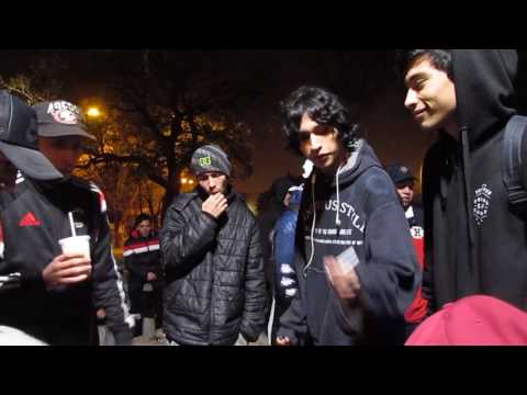 TresOctavos Bruno vs Toni Daynext Rapper Zone
