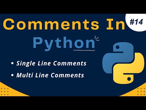 Comments In Python Python Comments Single Line And Multi Line Comments Python Tutorial 14